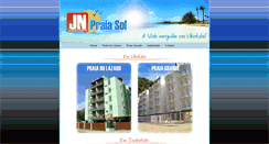 Desktop Screenshot of jnpraiasol.com.br