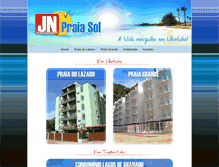 Tablet Screenshot of jnpraiasol.com.br